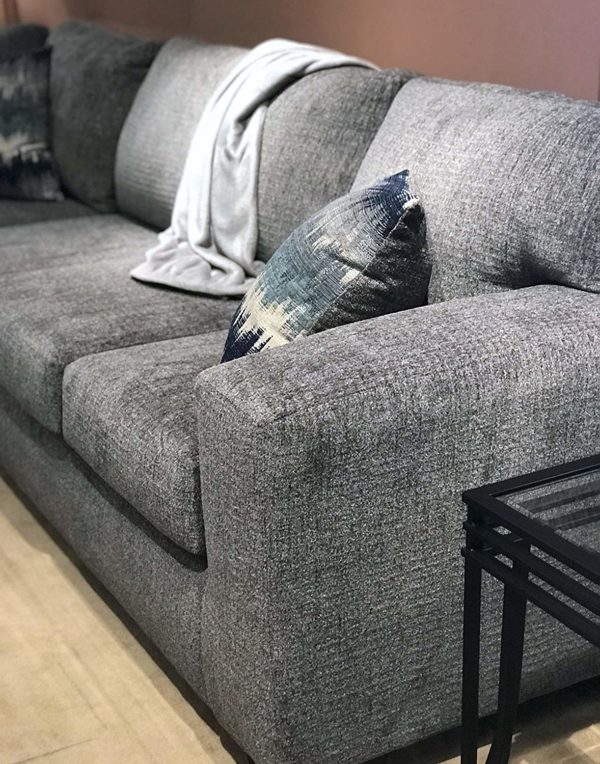 Roundhill Furniture Bergen Fabric Sectional Sofa