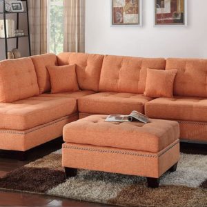 Poundex PDEX- Upholstered Sofas/Sectionals/Armchairs, Citrus