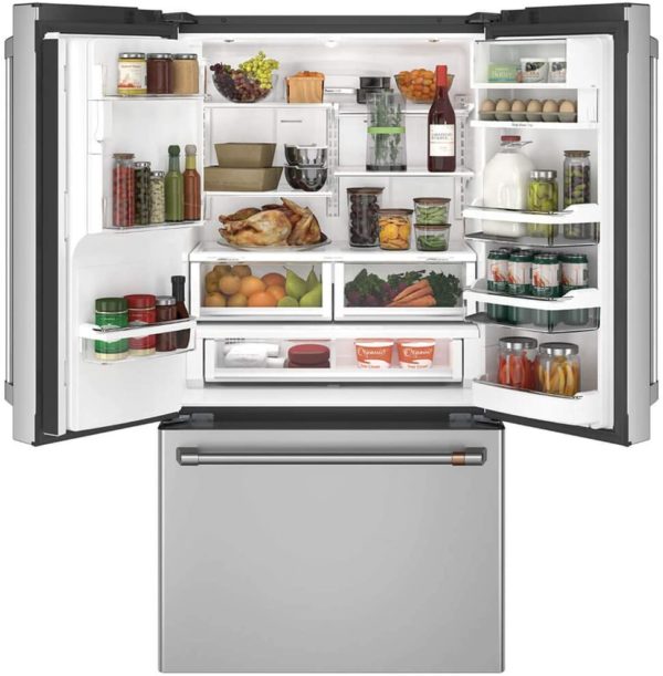 Cafe CYE22TP2MS1 36 Inch Counter Depth French Door Refrigerator
