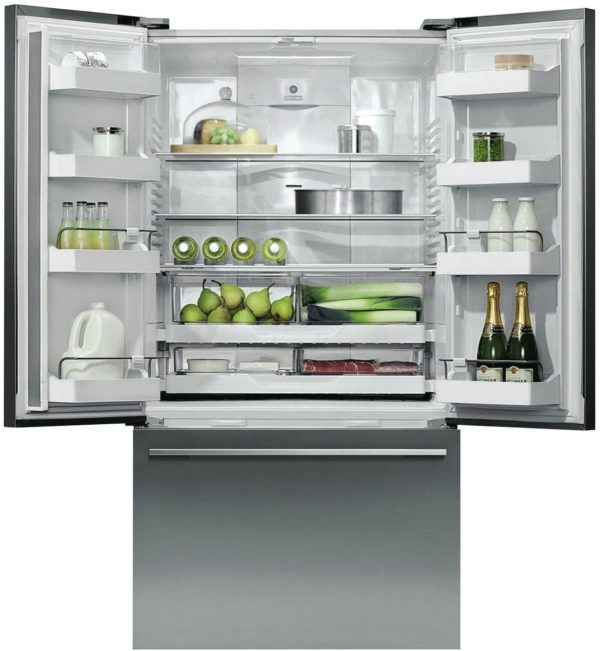 Fisher Paykel RF201ADUSX5 36 Inch Counter Depth French Door Refrigerator with 20.1 cu ft. Total Capacity in Stainless Steel