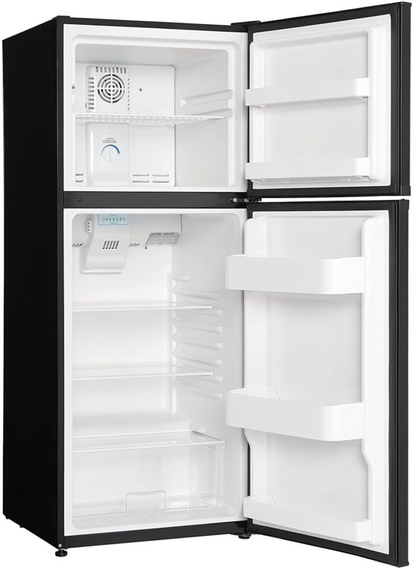 Danby DFF100C1BDB 10.0 cu.ft. Two Door Apartment Size Refrigerator, Black