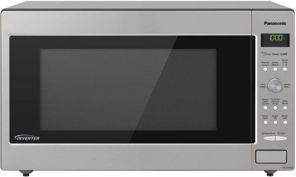 Panasonic Microwave Oven NN-SD945S Stainless Steel Countertop/Built-In with Inverter Technology and Genius Sensor, 2.2 Cubic Foot, 1250W