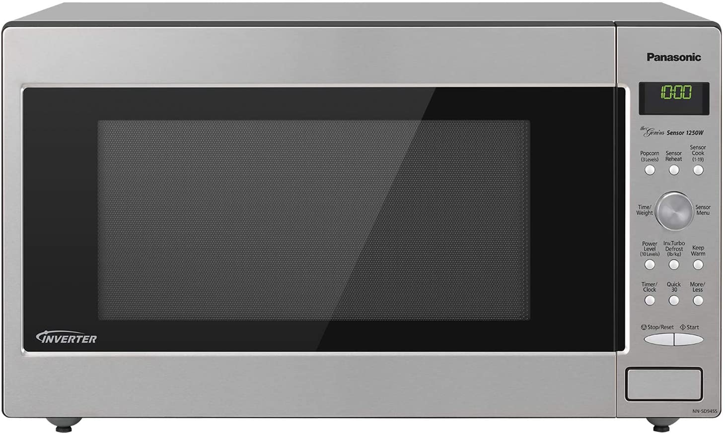 Panasonic NN-SB646S 1.3 cu ft Microwave Oven Stainless Steel Countertop 