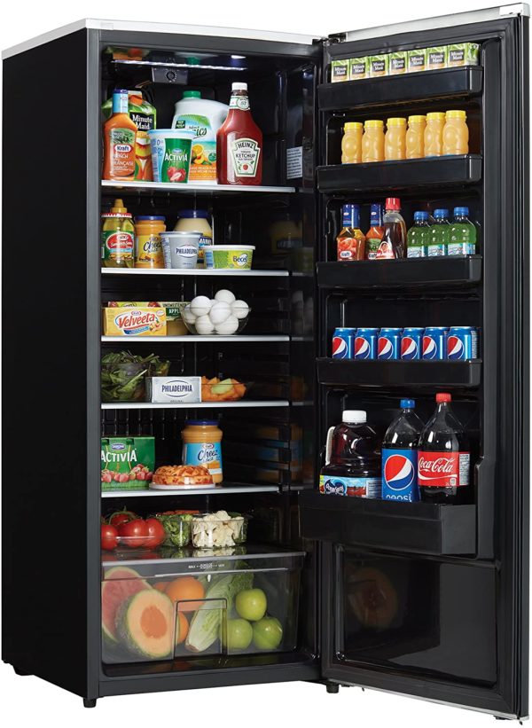 Danby DAR110A2MDB 11.0 cu.ft. Contemporary Classic All Refrigerator, Black