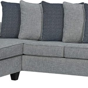 Ready To Live 57th Street Sofa Sectional, 81", Light Grey