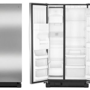 Kenmore 50023 25 cu. ft. Side-by-Side Refrigerator - Stainless Steel