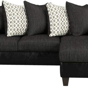 Standard Furniture Central Point Chofa Sofas, Black
