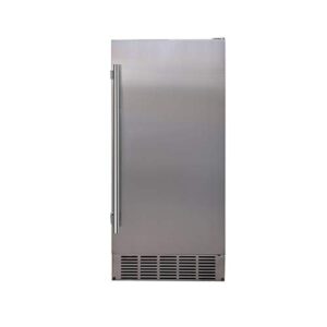 EdgeStar IB250SS 15 Inch Wide 20 Lb. Built-In Ice Maker with 25 Lbs. Daily Ice Production