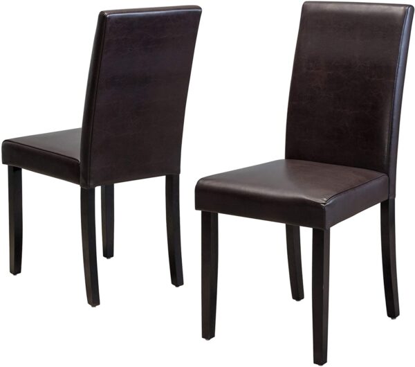 Christopher Knight Home Ryan Dining Chair, Brown